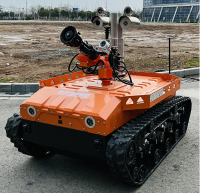 防爆消防滅火偵察機器人 （中型，第10代，360度云臺版本）